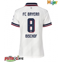 Camiseta Bayern Munich Tom Bischof #8 Visitante Equipación para mujer 2026-27 manga corta